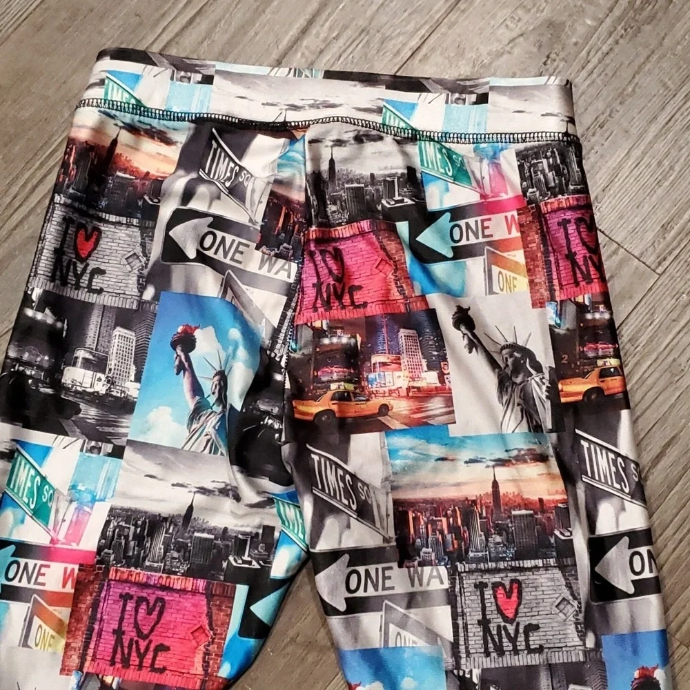 Justice New York City Leggings Size 8